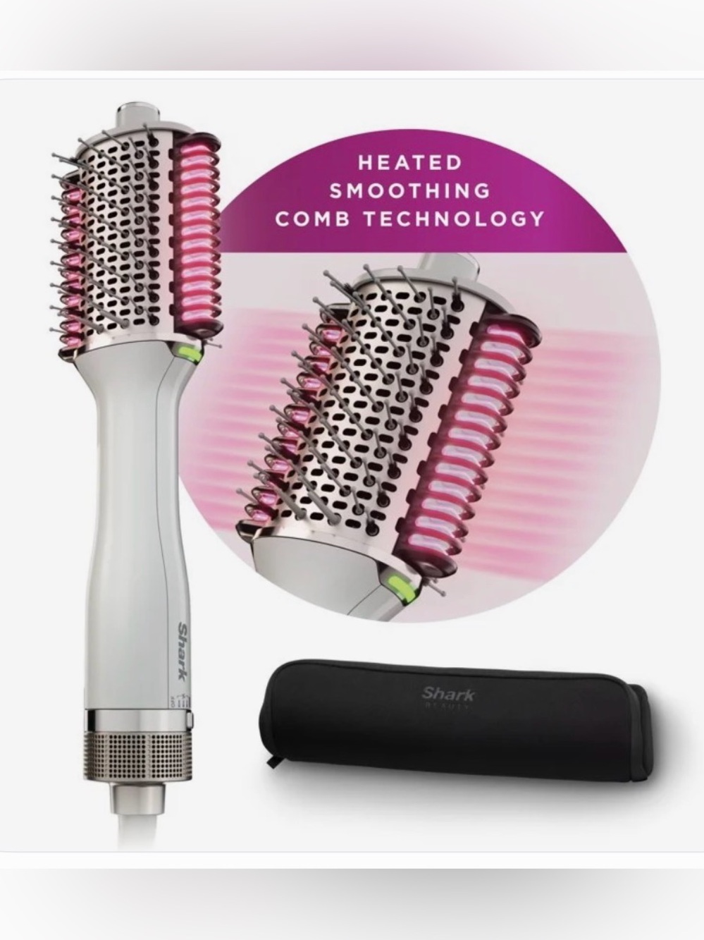 Shark Heated Smoothing Comb Brush